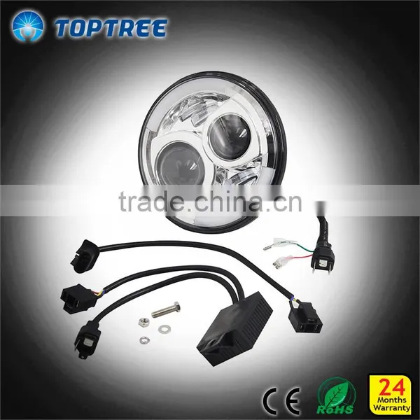 7inch ECE R112 Landrover Defender Led Headlamp 5x7 Led Headlight photo-2