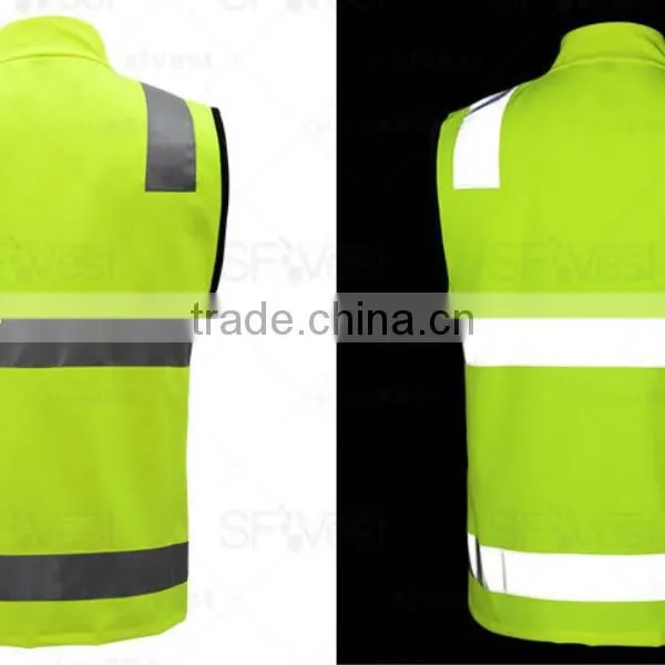 Factory Wholesale Reflevtive Running Vest Working Clothes Meet CE photo-3