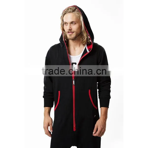 Cheap Mens Adult Onesie Jumpsuit Pajama Hoody Onesie Custom Jumpsuits photo-3
