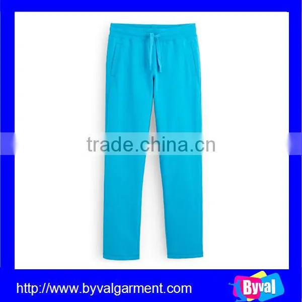 Womens Plain Fleece Pants Trousers Slim Fit Jogging Trouser Sweatpant 2015 photo-4