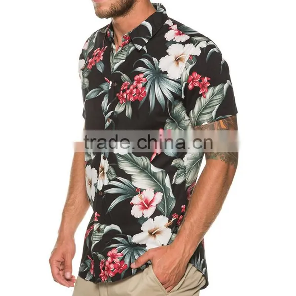 Custom Printed Hawaiian Shirt, Hawaiian Aloha Shirt Wholesale photo-3