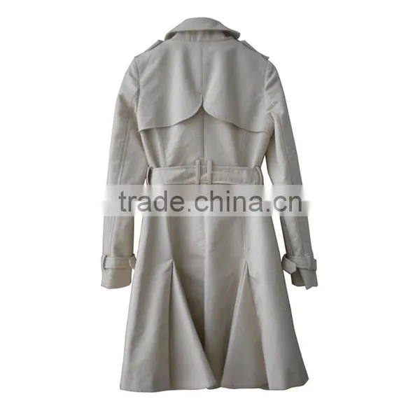 2016 New Design Women Trench Coat OEM/ODM for Brand Series photo-2