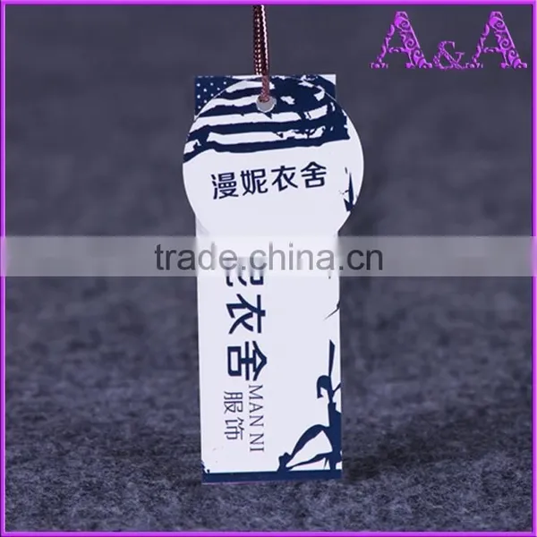New Design Art Paper Printing Cheap Custom Hang Tags Wholesale photo-6