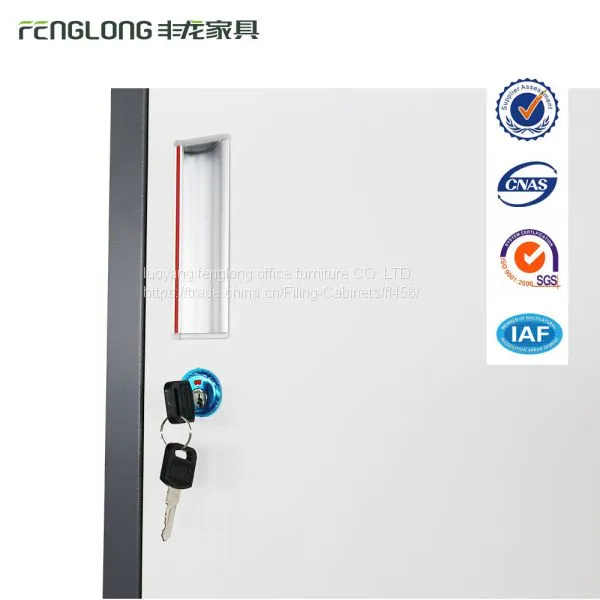 New Design Decorative Storage Locker Cabinet 2 Door Steel Cupboard Locker With Feet With Price photo-5