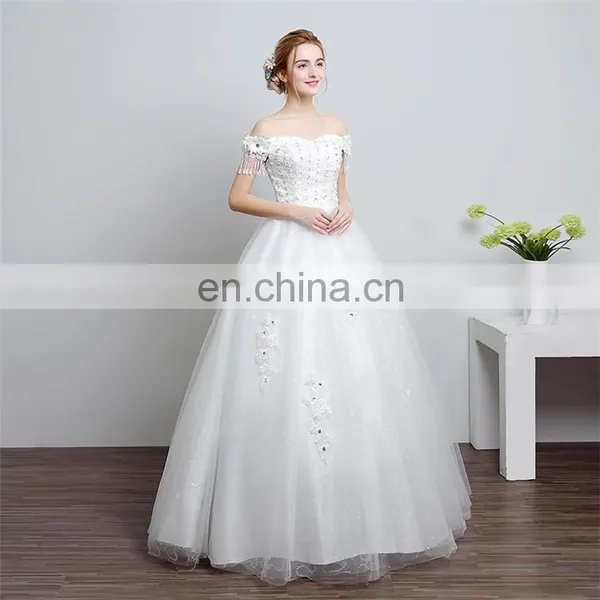 HS1603 Cheap High Quality Cute Wedding Dress Bridal 2016 photo-4