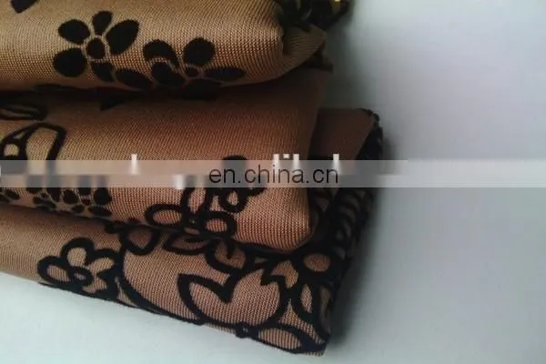 Winfar Textile New Design High Quality Polyester DTY Flock on Scuba Fabric photo-4