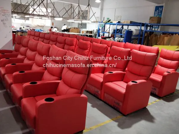 High End Cinema Sofa,leather Movie Theater Seats photo-4