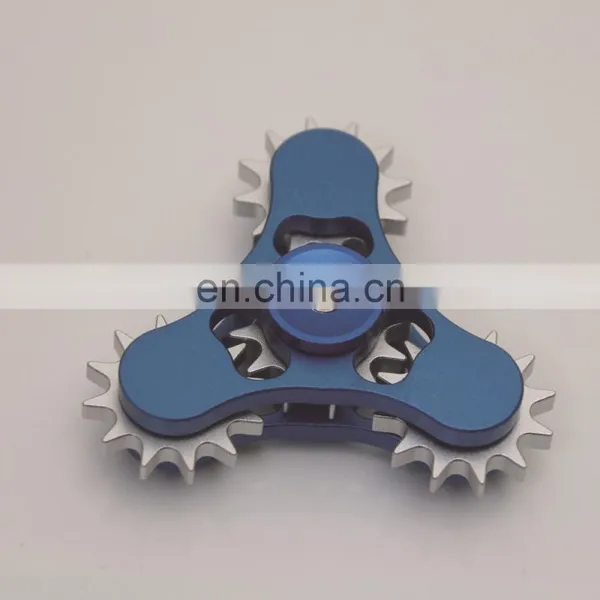 2017 New Fashion Hand Spinner 4 Gear Metallic EDC Fidget Spinner Fidget Toy Adults Focus Anti Stress Gifts F964 photo-4