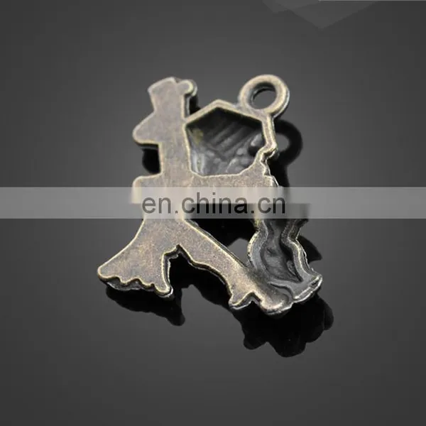 Wholesale Cute Animal Bird Sparrow Shape Pendant Alloy Pendant Jewelry Accessories photo-2