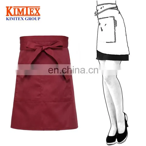 Cheap Different Types Cooking Kitchen Aprons With Logo Custom photo-5