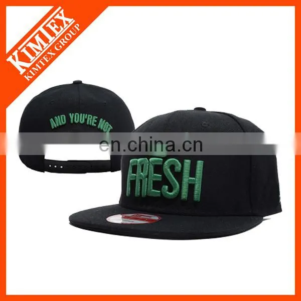 2017 New Designed Hot Sell Custom Cotton Snapback Cap photo-6