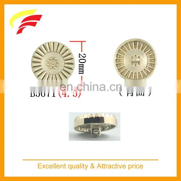 Flower Style Fancy Zamak Metal Sewing Button for Coat photo-4