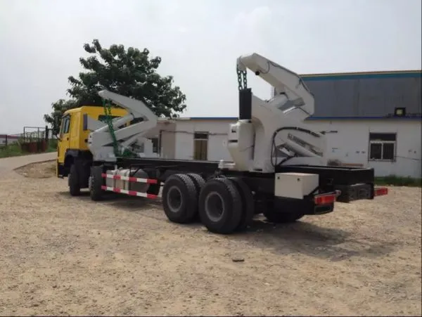 China Sinotruk 20 Foot Container Side Loader Truck for Sale