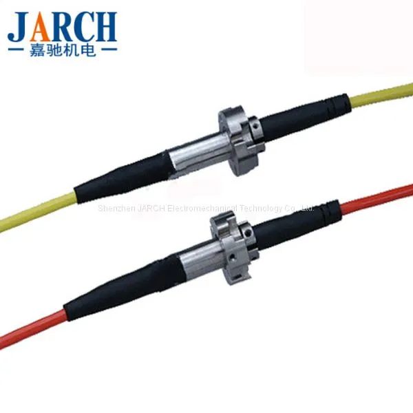 High Frequency High Quality Wire Mesh Slip Ring Rotary Joint Electrical Connector Fiber Optical Rotary Joint photo-2