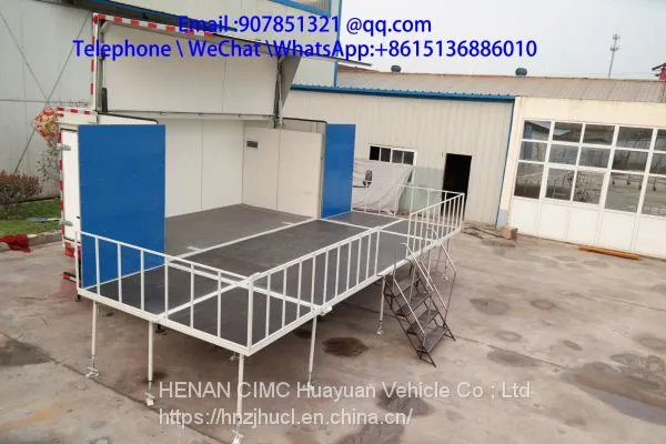 4.2 Meters Mobile Roadshow Stage Truck photo-2