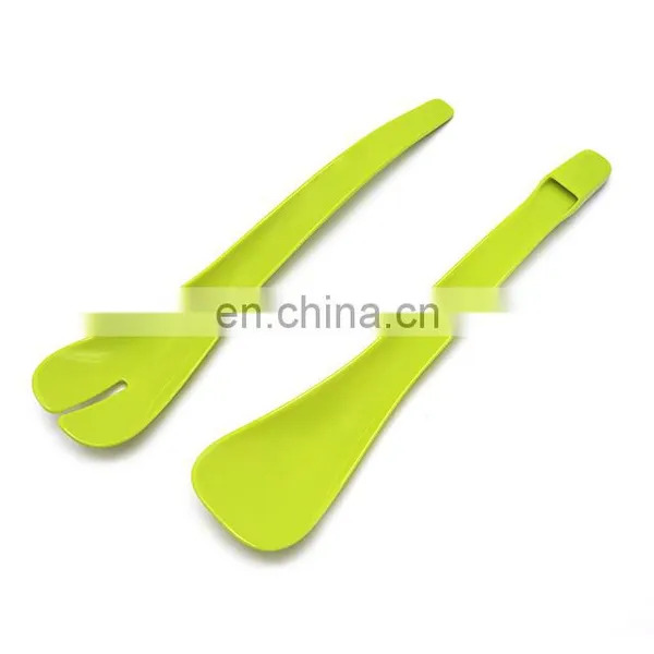 Hot Sale Multi-functional Salad Servers 2 In 1 Salad Tongs Salad Spoon And Fork photo-3