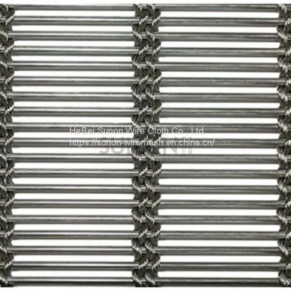 Cable Rod Architectural Wire Mesh Decorative Metal Facade Supplier photo-5