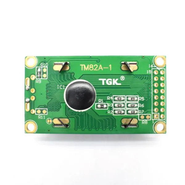 Lcd 8X2 Display 16pin Stn Character Blue/yellow-green Monochrome Display Screen 0802 Lcd Module photo-3