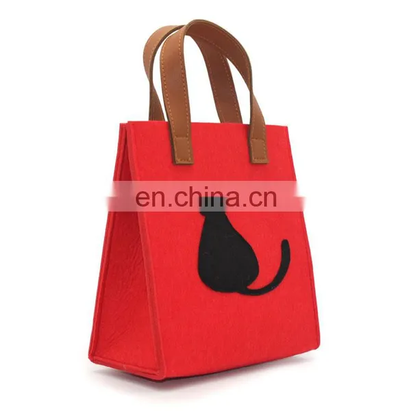 Multi Pockets Waterproof Christmas Drawstring Gift Bags Grow Baby Hanging Felt Diaper Caddy Storage Cloth Bag photo-4