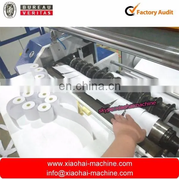 Cash Register Paper Roll Rewinding Slitter Machine photo-3