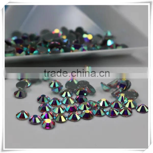 Top Quality Factory Price Wholesale New Crystal AB Flatback Hotfix Rhinestone for Bags Shoes photo-3