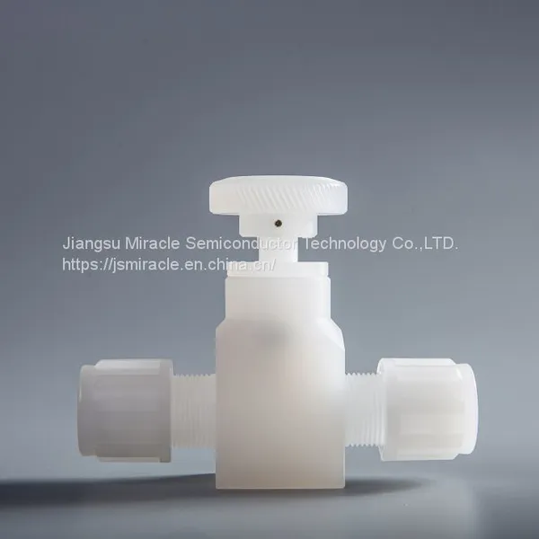 Factory Direct Sale Virgin Grade High Quality Corrosion Resistant PVDF Needle Valve