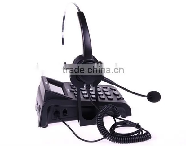 Dial Pad Call Center Headset Telephone With Noise Cancelling Headset Quality Choice photo-4