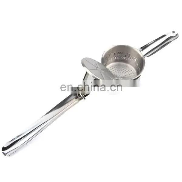 Fruit & Vegetable Tools Easy Use Stainless Steel Hand Press Potato Ricer Masher photo-5