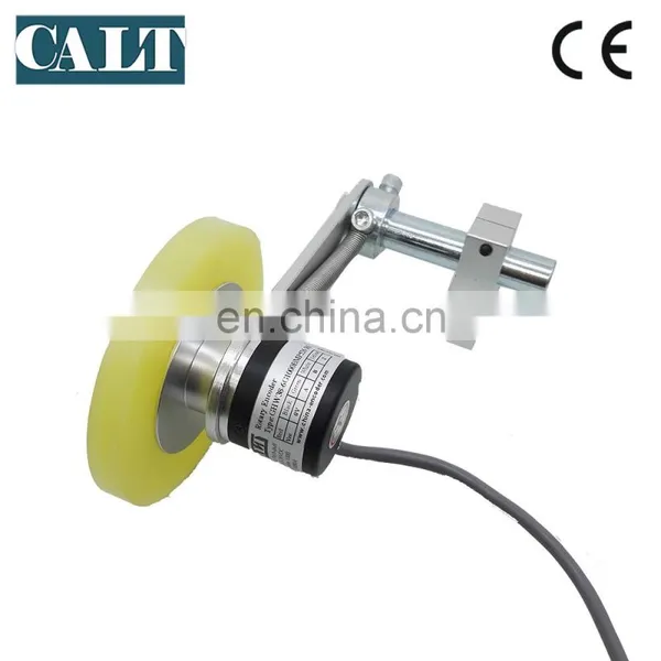 GHW38-300 Include the Mounting Arm, Spring, 300mm Perimeter Fabric Meter Counter Wheel Encoder photo-4