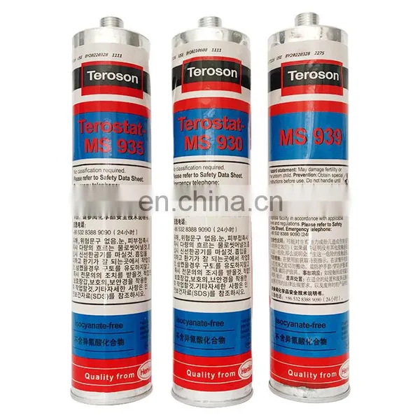 loctiter Tyrosone MS935 939 930 silane sealant strong structural glue caulking agent white gray 310ml car windshield