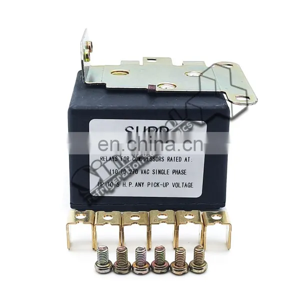 SUPR Single Phase Relay Compressor Starter Relay Voltage Protector Relay