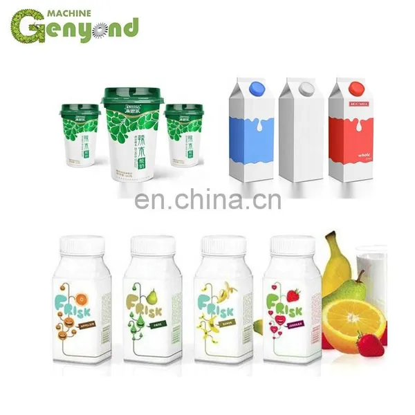 Factory Genyond Small Yoghurt Fermentation Tank Machine Yogurt Processing Equipment/machinery/plant Production Line photo-4
