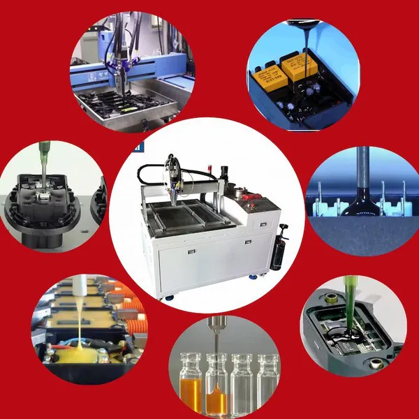 CNC 3 Axis 2K AB Glue Potting Silicone Epoxy pu Glue Dispensing Dispenser Automatic Machine photo-3