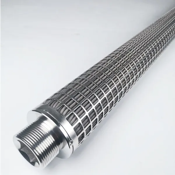 External Thread Stainless Steel Sintered Felt Polyester Melt Filter Element RT-045 photo-3