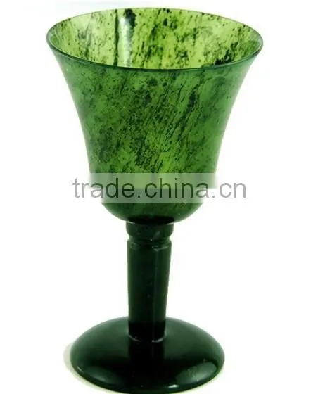 Elegant Goblet Made of Jade/wine Cup