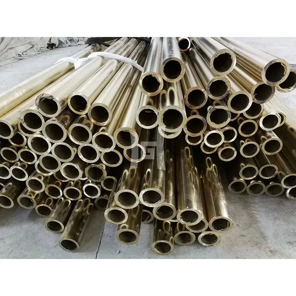 Customized Yellow Brass Square Tube Manufacturer's Decorative 7x1.5 7x2 Copper Pipes photo-4