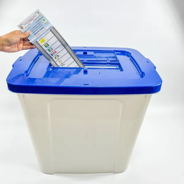 86L PP Ballot Box Plastic Ballot Paper Storate Box Election Voting Box
