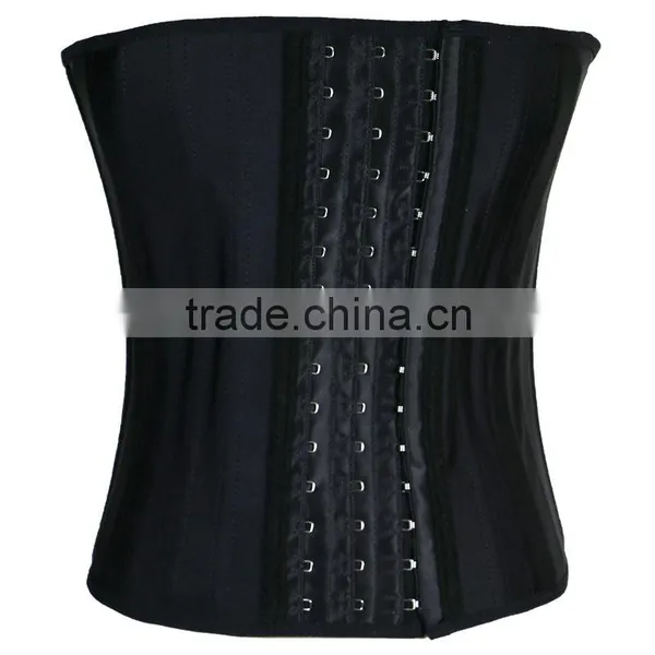 China 2016 Steel Boned Corset Latex/Spandex Waist Cincher Waist Trainer For Women and Man photo-6