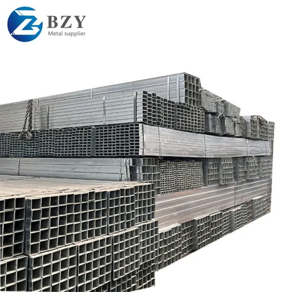ASTM A36 Pre-galvanized Rectangular Welded Steel Tube MS Iron Steel Square Pipe photo-1