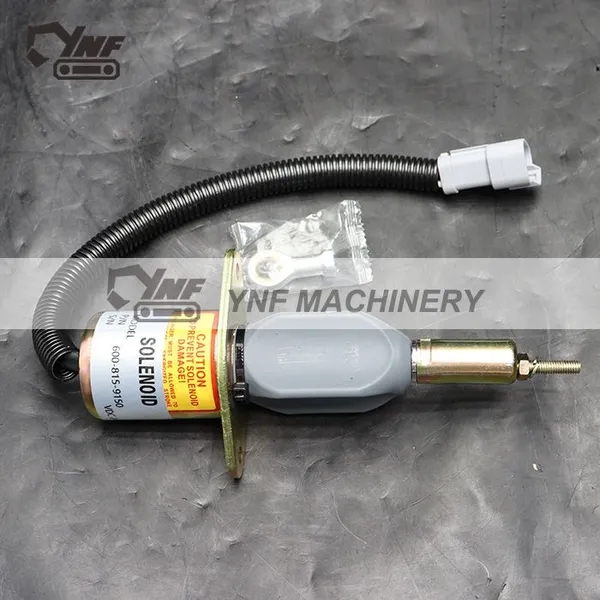 600-815-9150 Excavator Solenoid Valve Replacement for Wiring Service YNF17746 photo-2