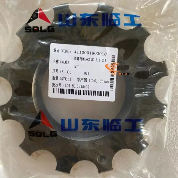 Original SDLG 4110001903018 Nut for Wheel Loader Spare Parts in Stock.