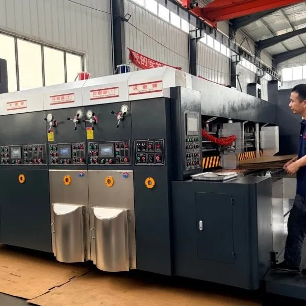 High Speed Flexo Carton Print Slot Die Cutter