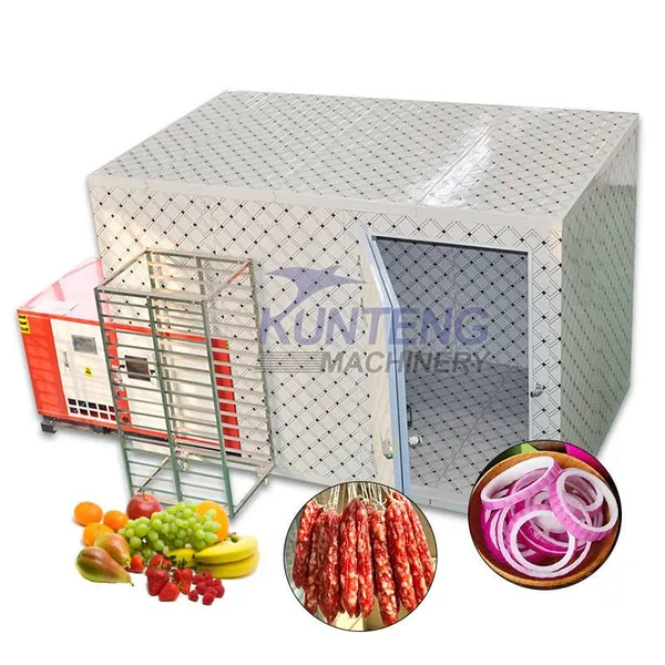 Automatic Heat Pump Dryer Fruit Chip 10000kg Dehydrator Machine Onion Sausage Onion Drying Machine