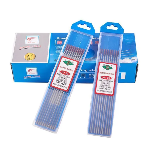 WC20 2% Ceriated Tungsten Electrode for Thin Sheet Low Amperage TIG Welding Grey Tip