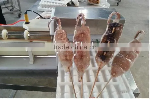 Newest Technology Electricity Meat String Making Machine /meat Wear String Machine / Meat Skewer String Machine photo-4