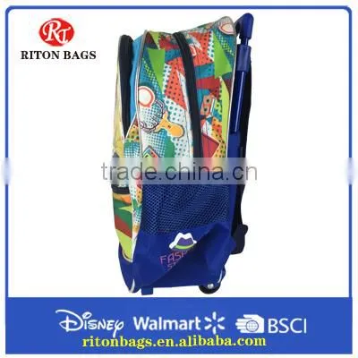 Newly Design Wheeled Market Trolley Bag Kids Trolley Bags for Boys photo-2