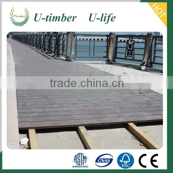 Quality Satisfied WPC Solid Outdoor Wood Floor photo-3