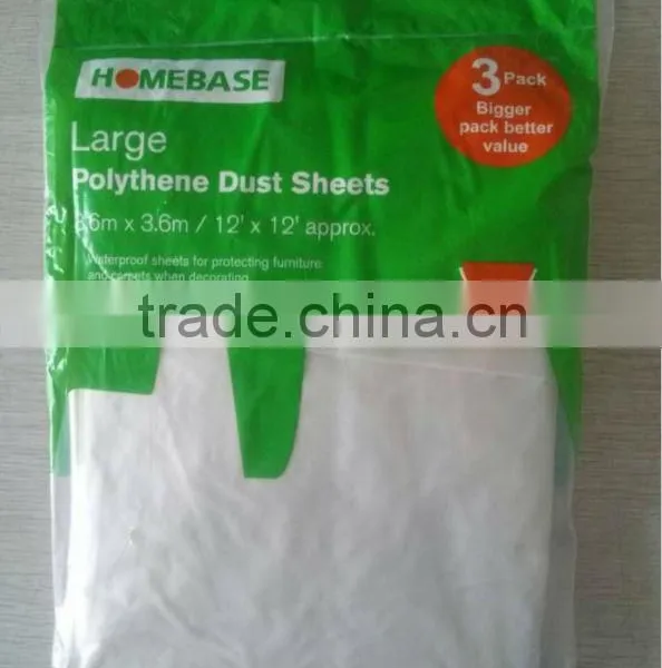 Waterproof Plastics Dust Poly Cover Sheet photo-6