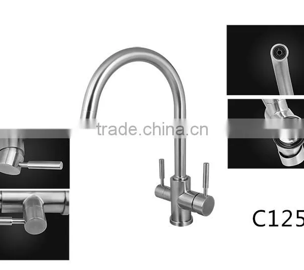 3 Ways Stainless Steel Kitchen Faucet photo-2
