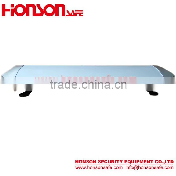 Double Row Led Full Length Warning Light Bar Vehicle Police Lightbar HS-9140 Supplier's Choice photo-3